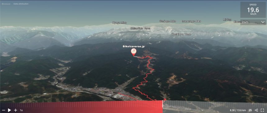 吉野山サイクリング