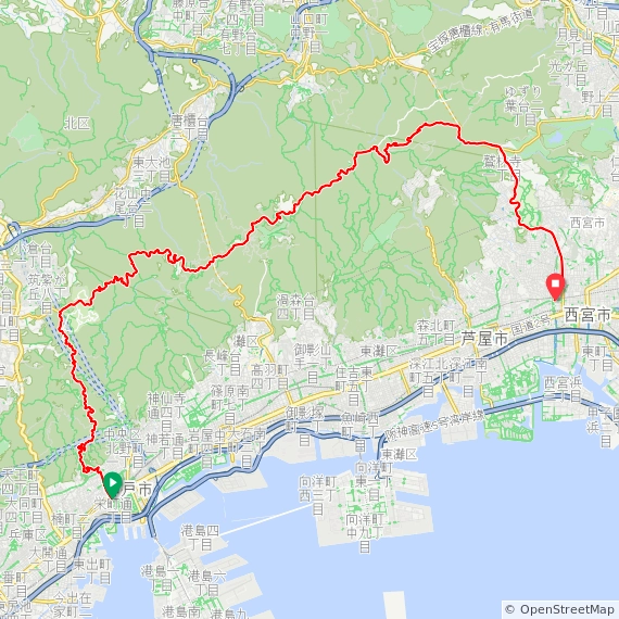 六甲山サイクリング