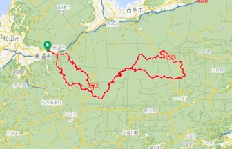 石鎚山サイクリング