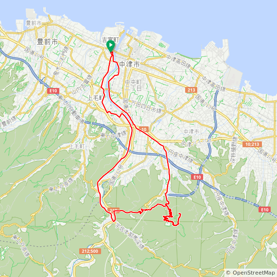 八面山サイクリングMAP