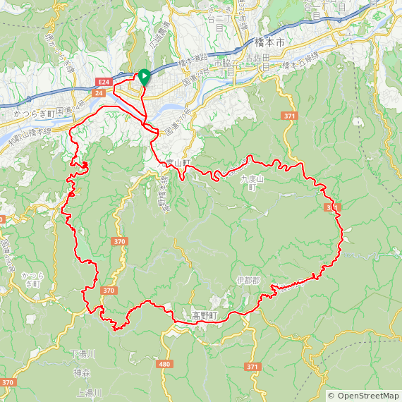 高野山サイクリングMAP
