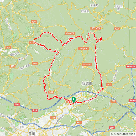 本宮山サイクリングMAP